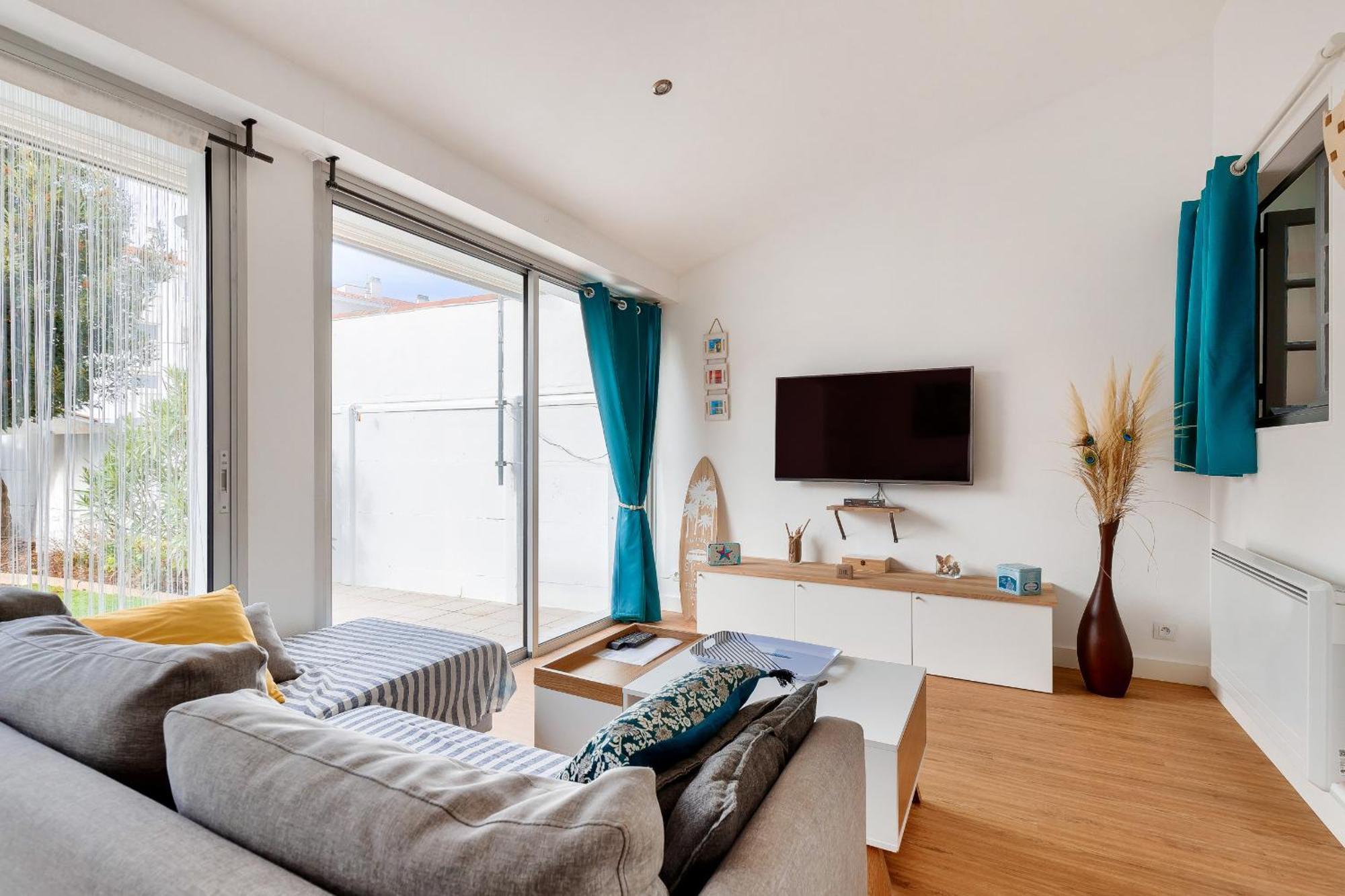 Entre Coeur De Ville Et Plage, Maison Pour 8 Saint Gilles Croix de vie Luaran gambar