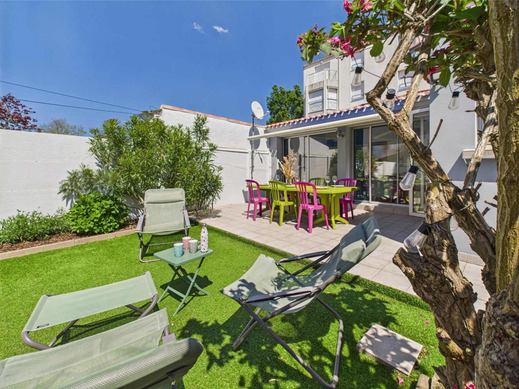 Entre Coeur De Ville Et Plage, Maison Pour 8 Saint Gilles Croix de vie Luaran gambar
